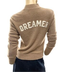 Spiritual Gangster- Super Soft Dreamer Beige Sweater- XS